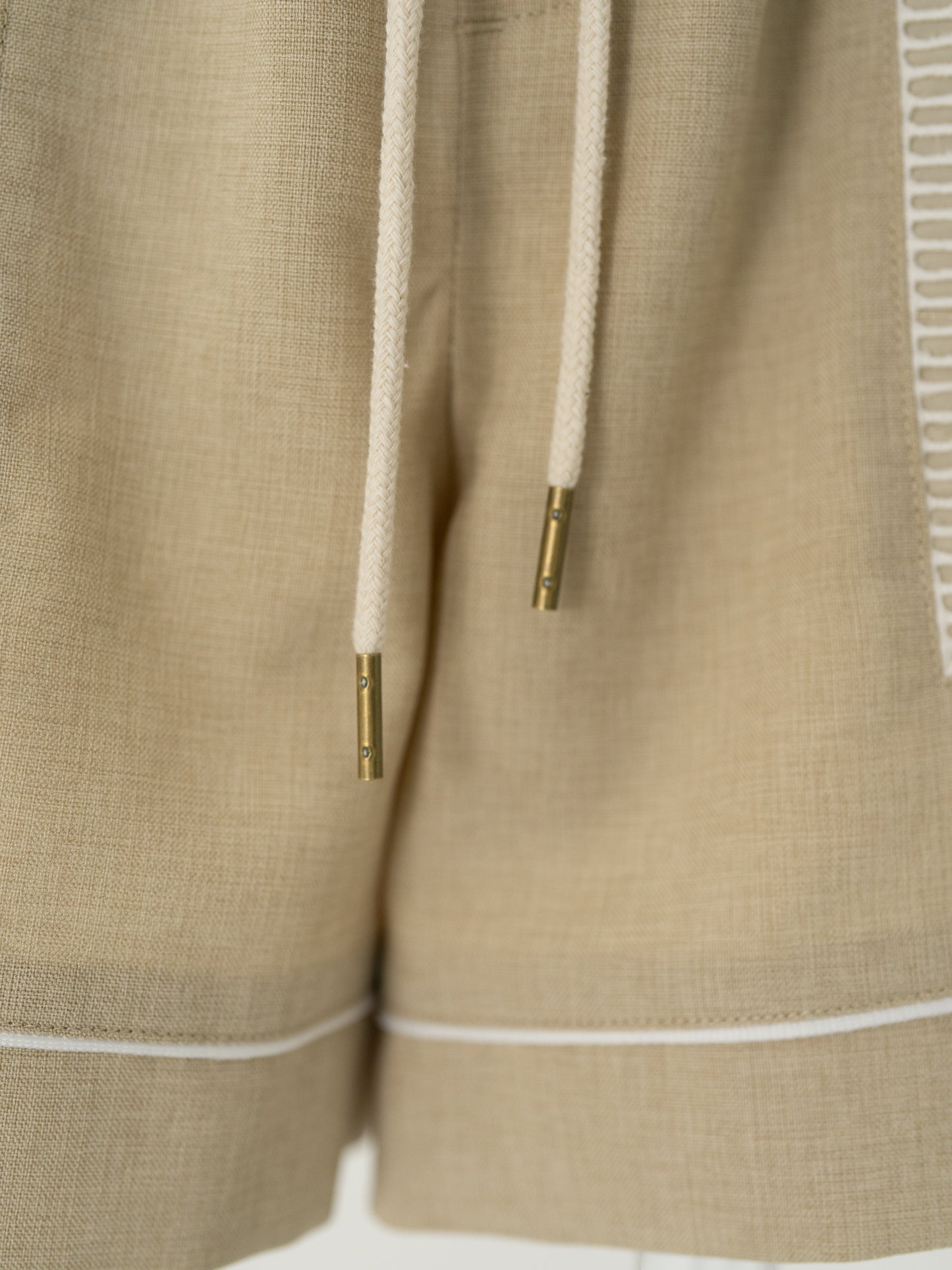 ハシゴレースリラックスショートパンツ【リサイクルポリエステル】