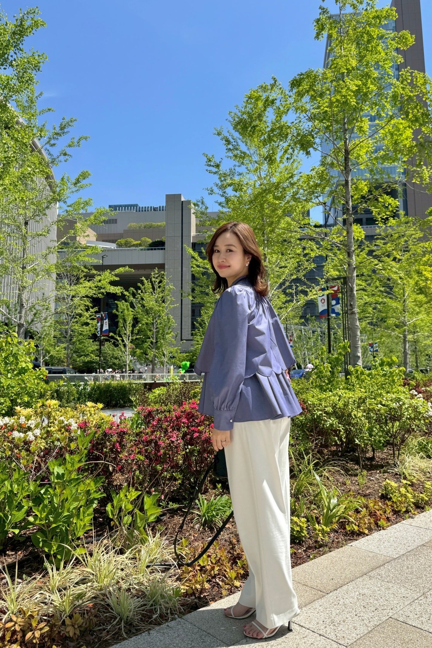 【Ayaneコラボ】スカラップヘム3WAYブラウス【5/16発売】<予約商品>
