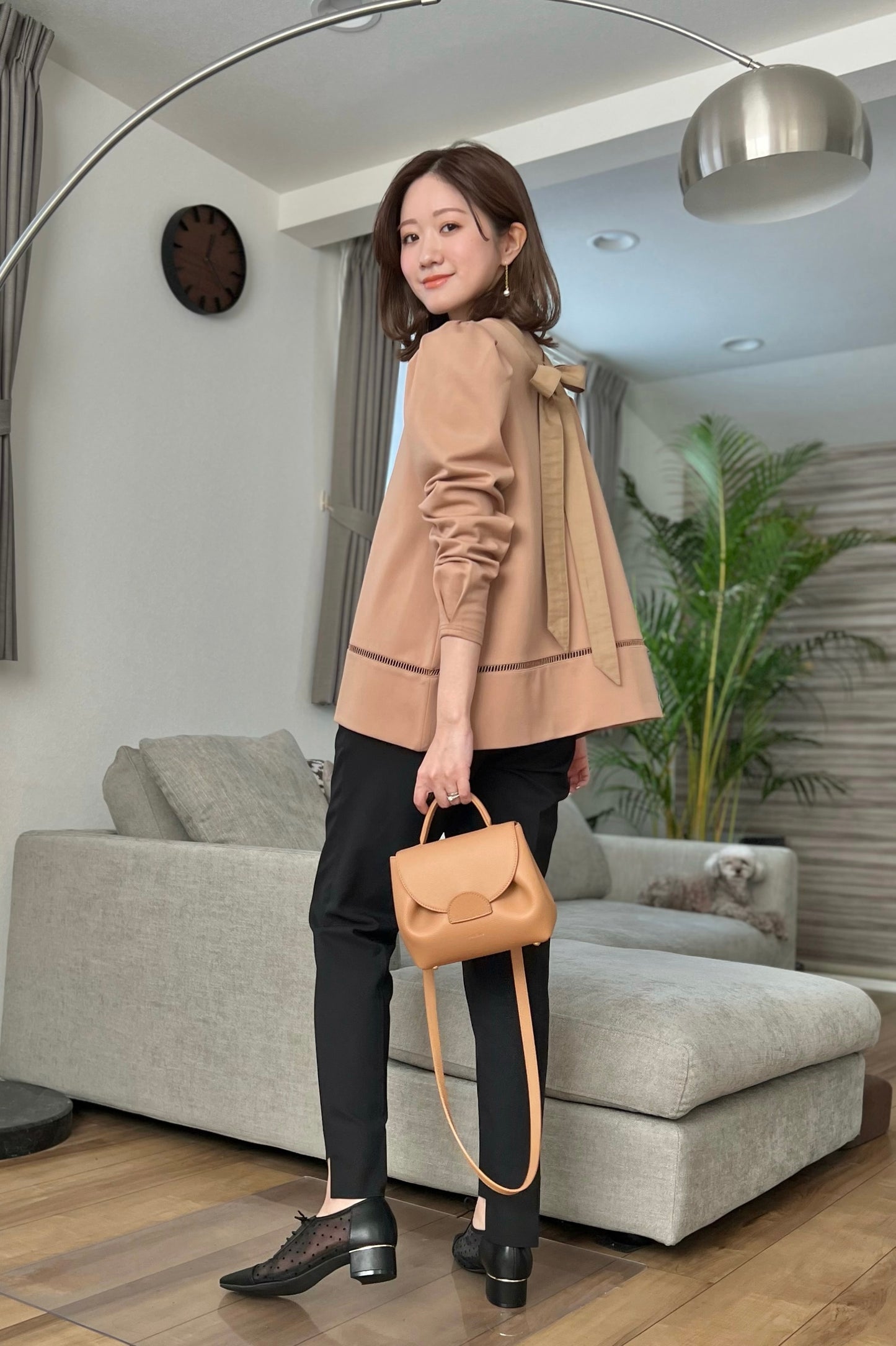 2WAY Ribbon Cut Sew Pullover