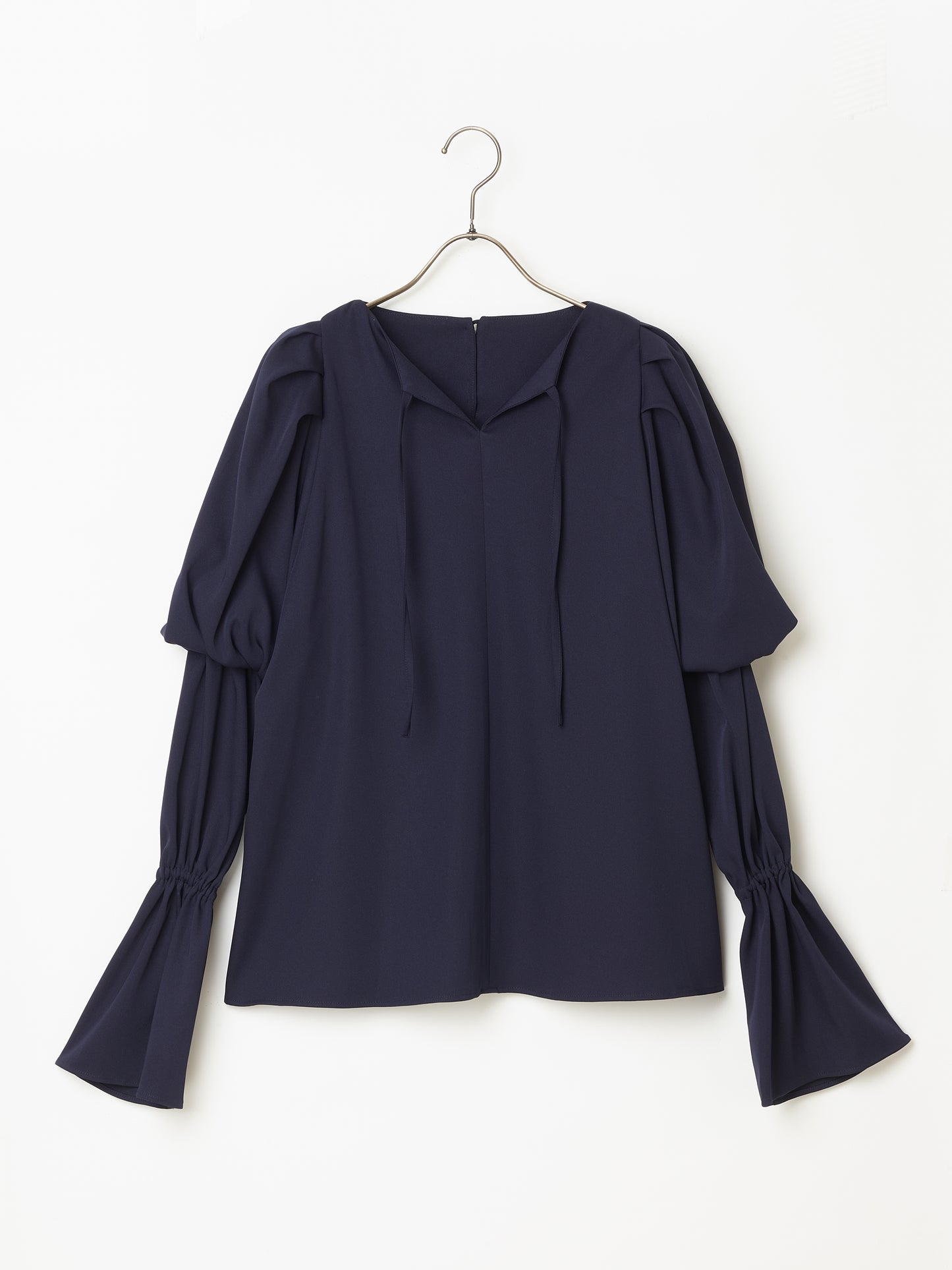 ティアードキャンディースリーブブラウス