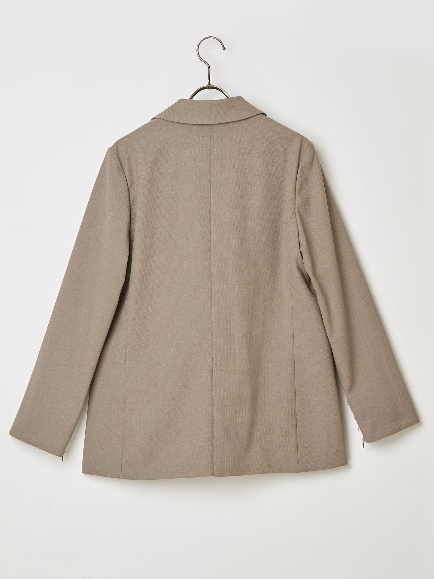 2WAYジップツキスリーブジャケット