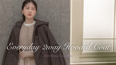 Everyday 2WAY Hooded Coat