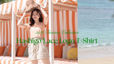 Hashigo Lace Logo T-Shirt