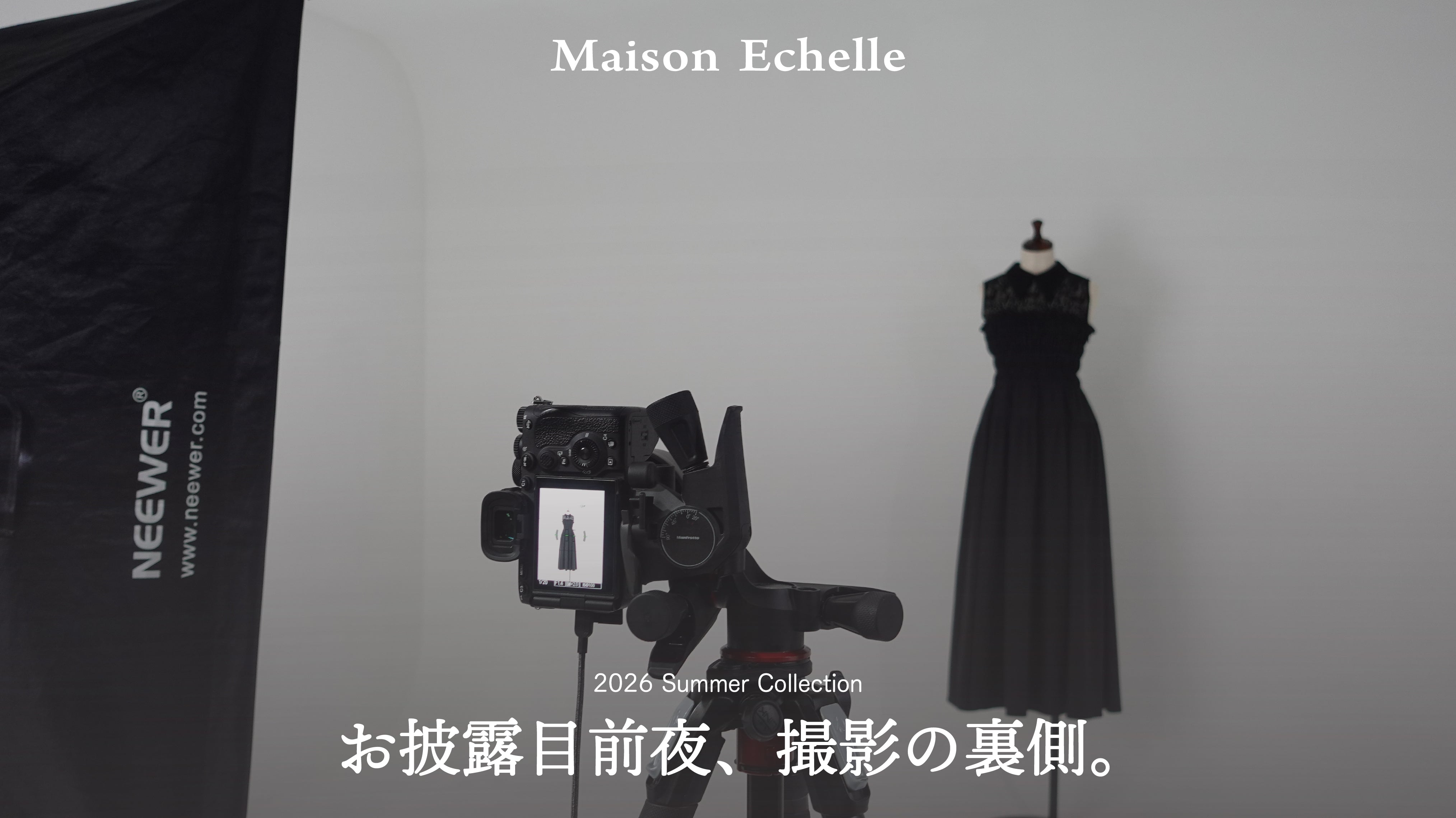 2026 Summer Collection お披露目前夜、物撮り・着用撮影の裏側。