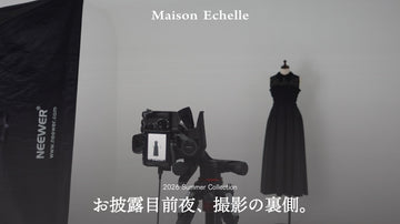 2026 Summer Collection お披露目前夜、物撮り・着用撮影の裏側。