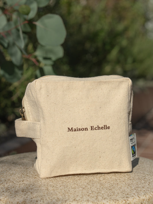 ＜ノベルティ用※購入不可＞26 Spring Collection  Novelty｜フェアトレードMEスクエアポーチ