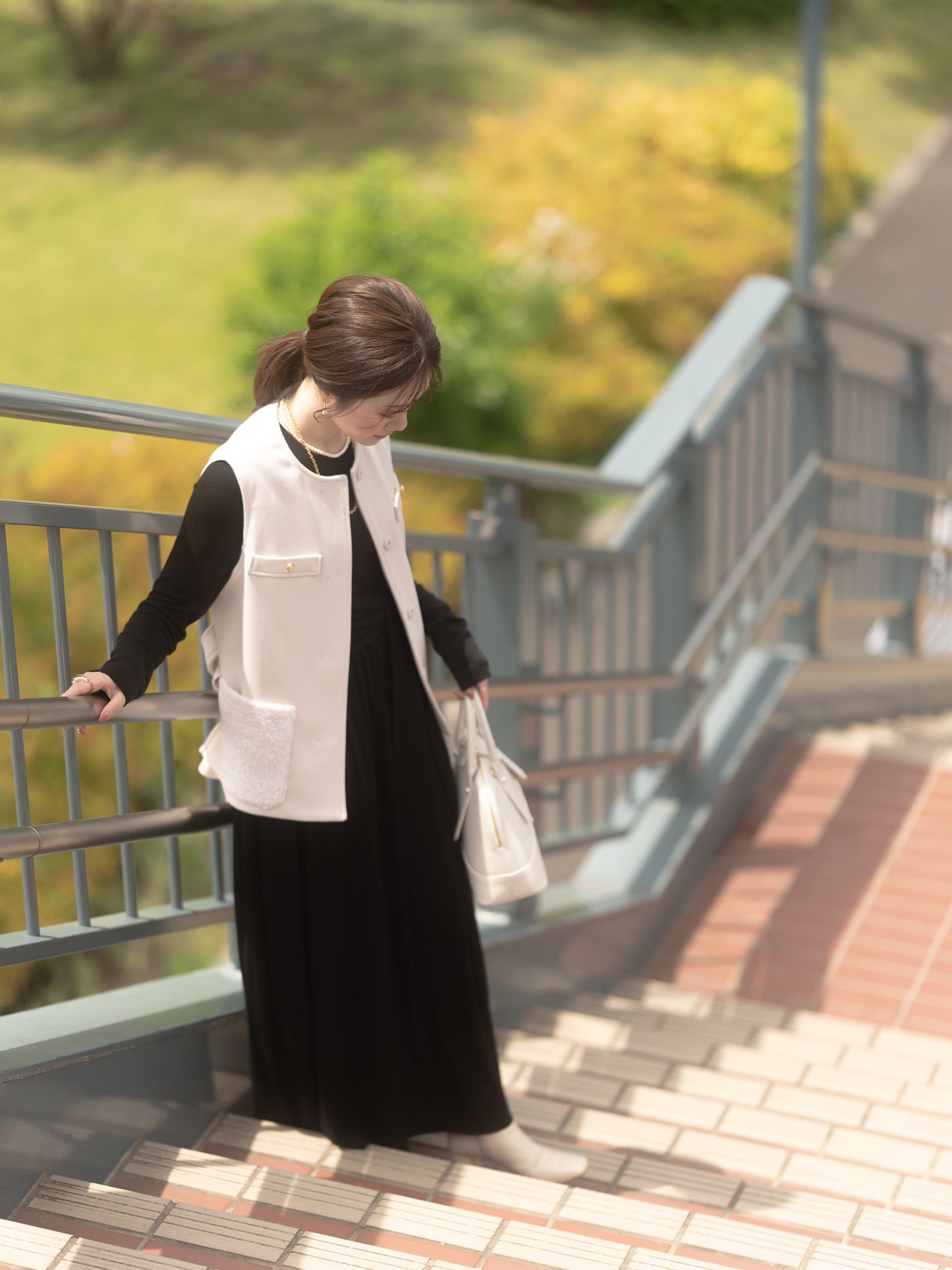 ドレープカットソー ワンピース【テンセル™】