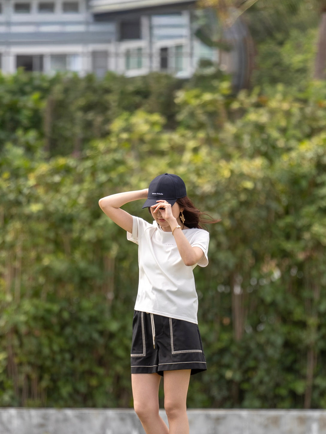 シグネチャーロゴキャップ【リサイクルポリエステル】