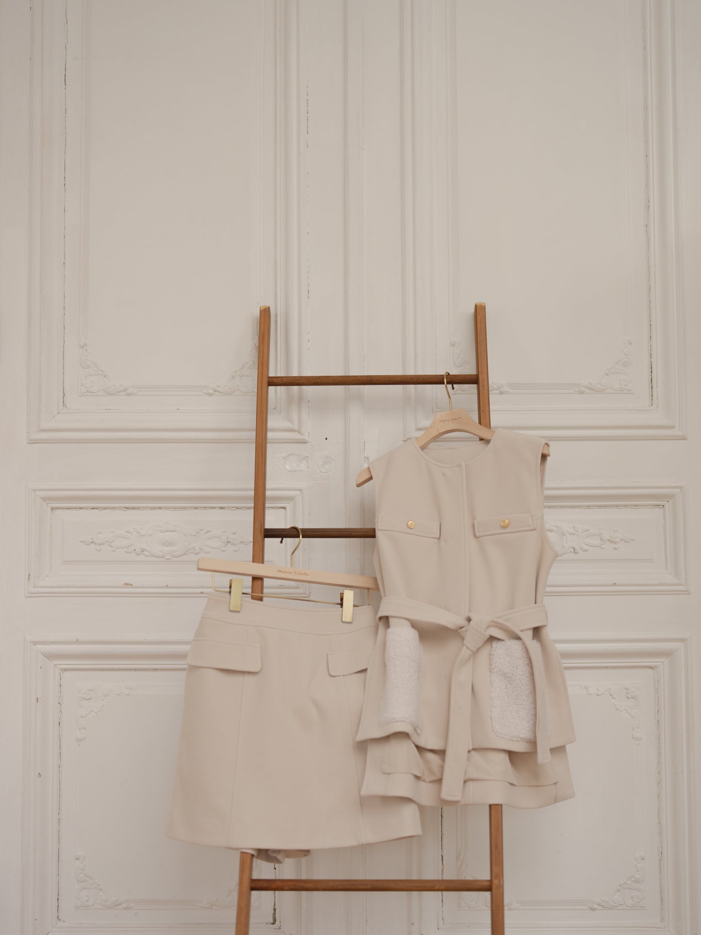 メルトンタッチ スカパン【リサイクルポリエステル】