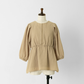 ポコポコペプラムブラウス【リサイクルポリエステル】