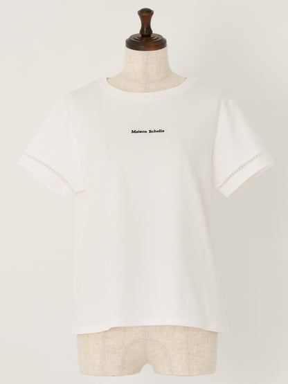 ハシゴレースロゴTシャツ【COOLMAX】