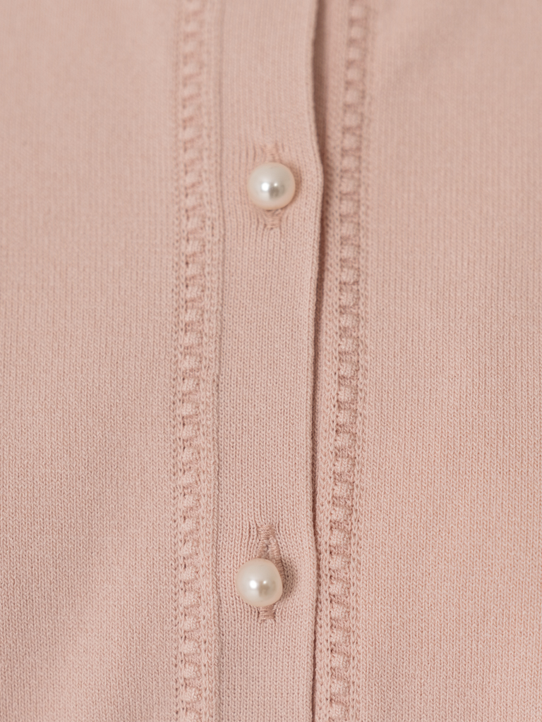 ハシゴトリムカーディガン