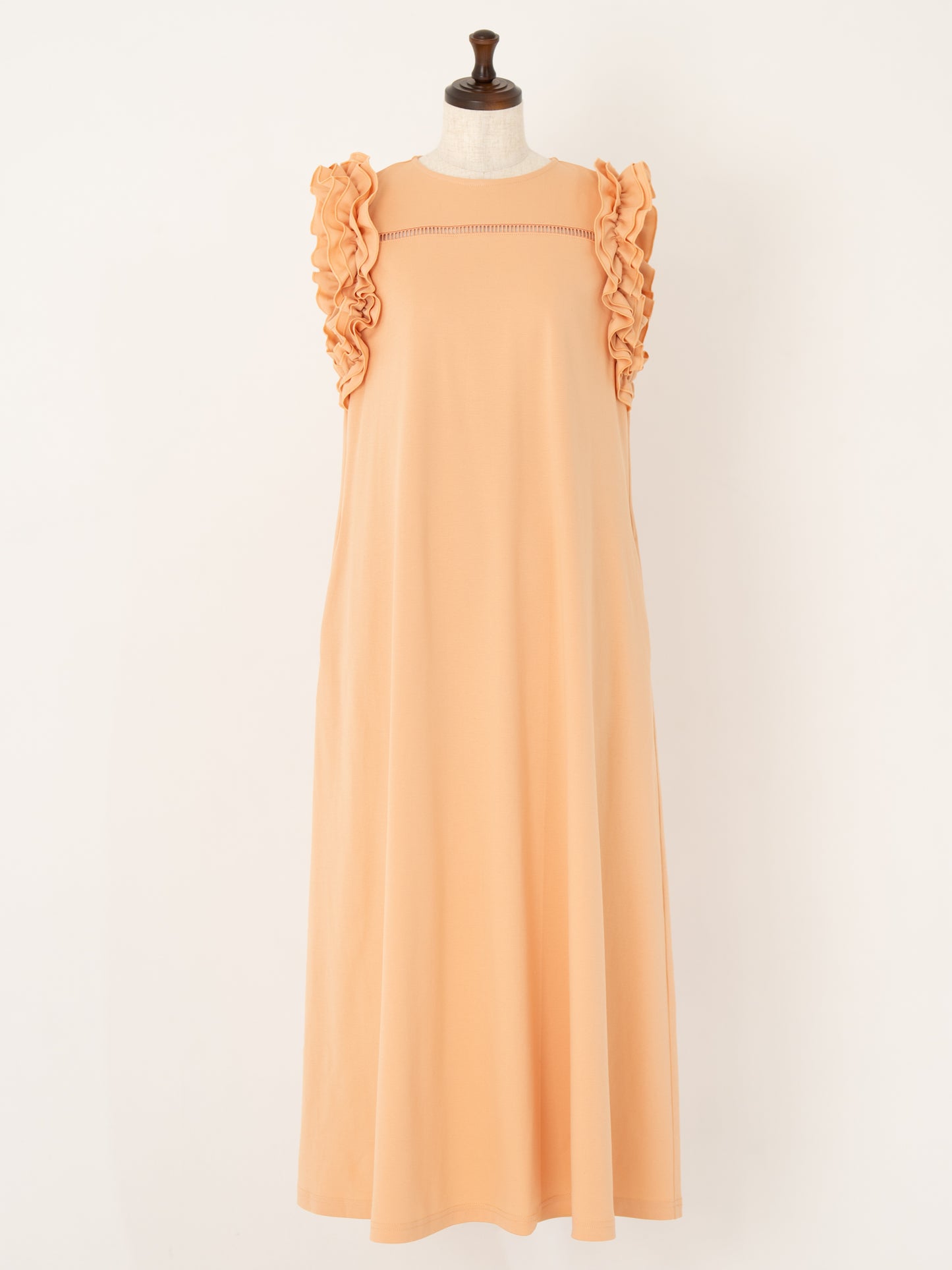 リラックスフリルワンピース【COOLMAX】