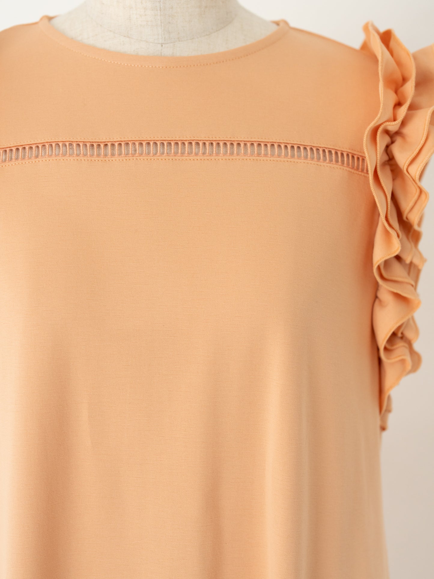 リラックスフリルワンピース【COOLMAX】