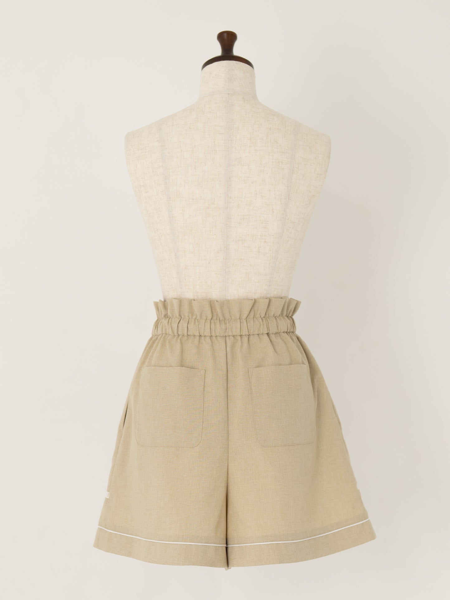 ハシゴレースリラックスショートパンツ【リサイクルポリエステル】