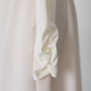 トラペーズネックフライスドッキングワンピース【オーガニックコットン】