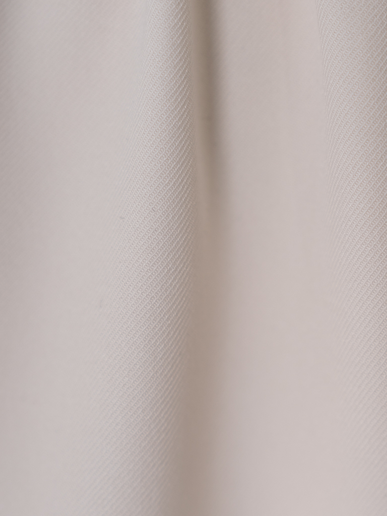 トラペーズネックフライスドッキングワンピース【オーガニックコットン】