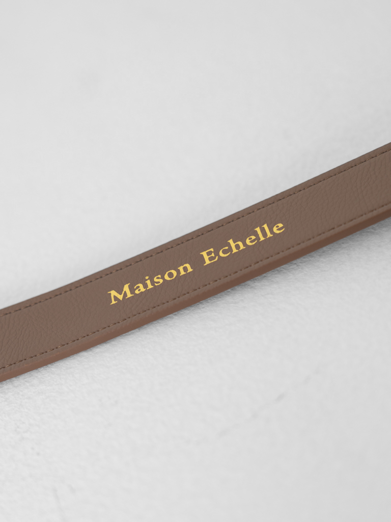 エコレザーゴールドバックルベルト – Maison Echelle エコレザーゴールドバックルベルト – Maison Echelle