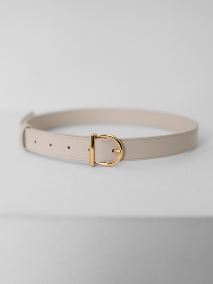 エコレザーゴールドバックルベルト