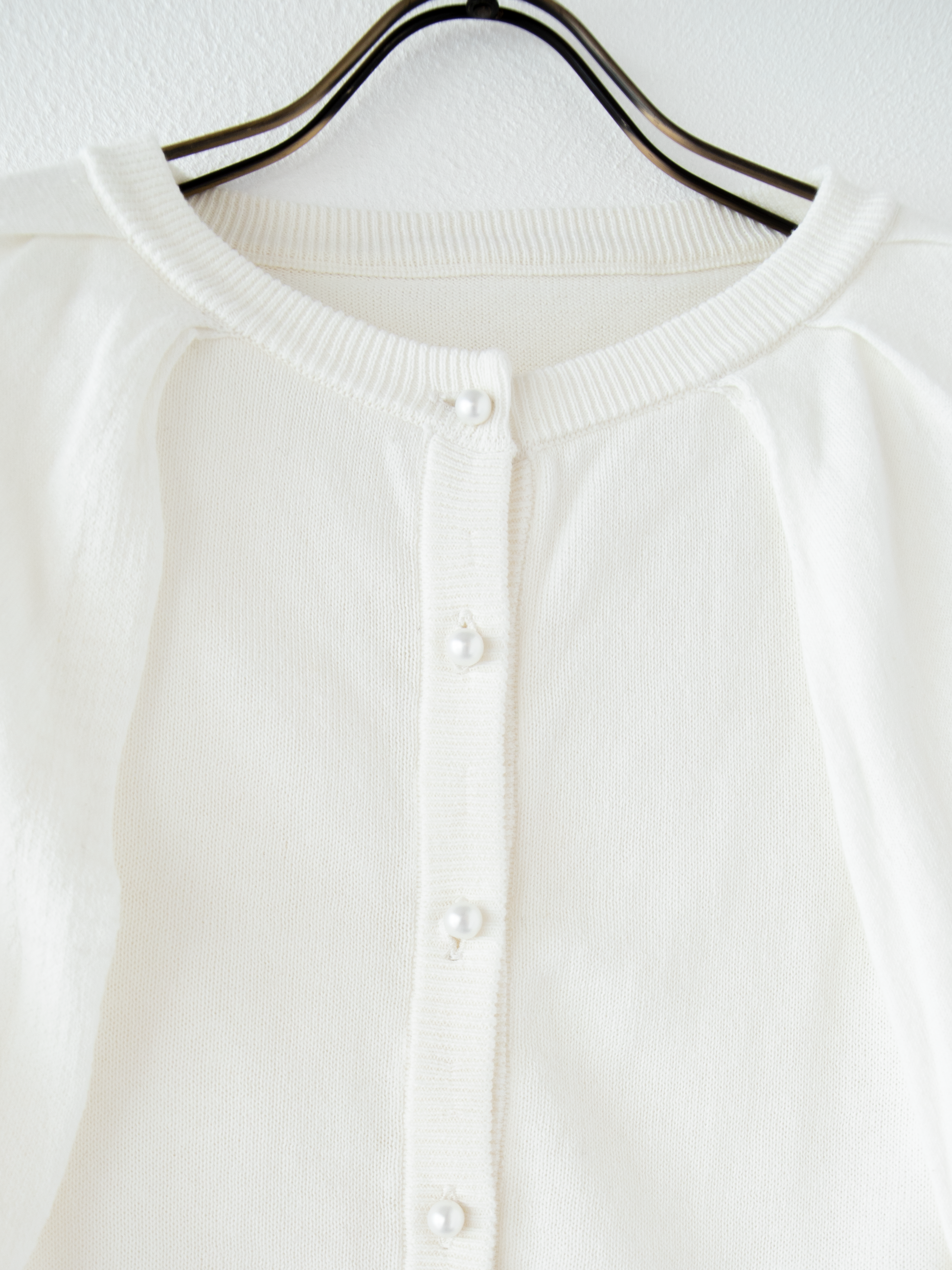 2WAYコットンニットカーディガン – Maison Echelle 2WAYコットンニットカーディガン – Maison Echelle