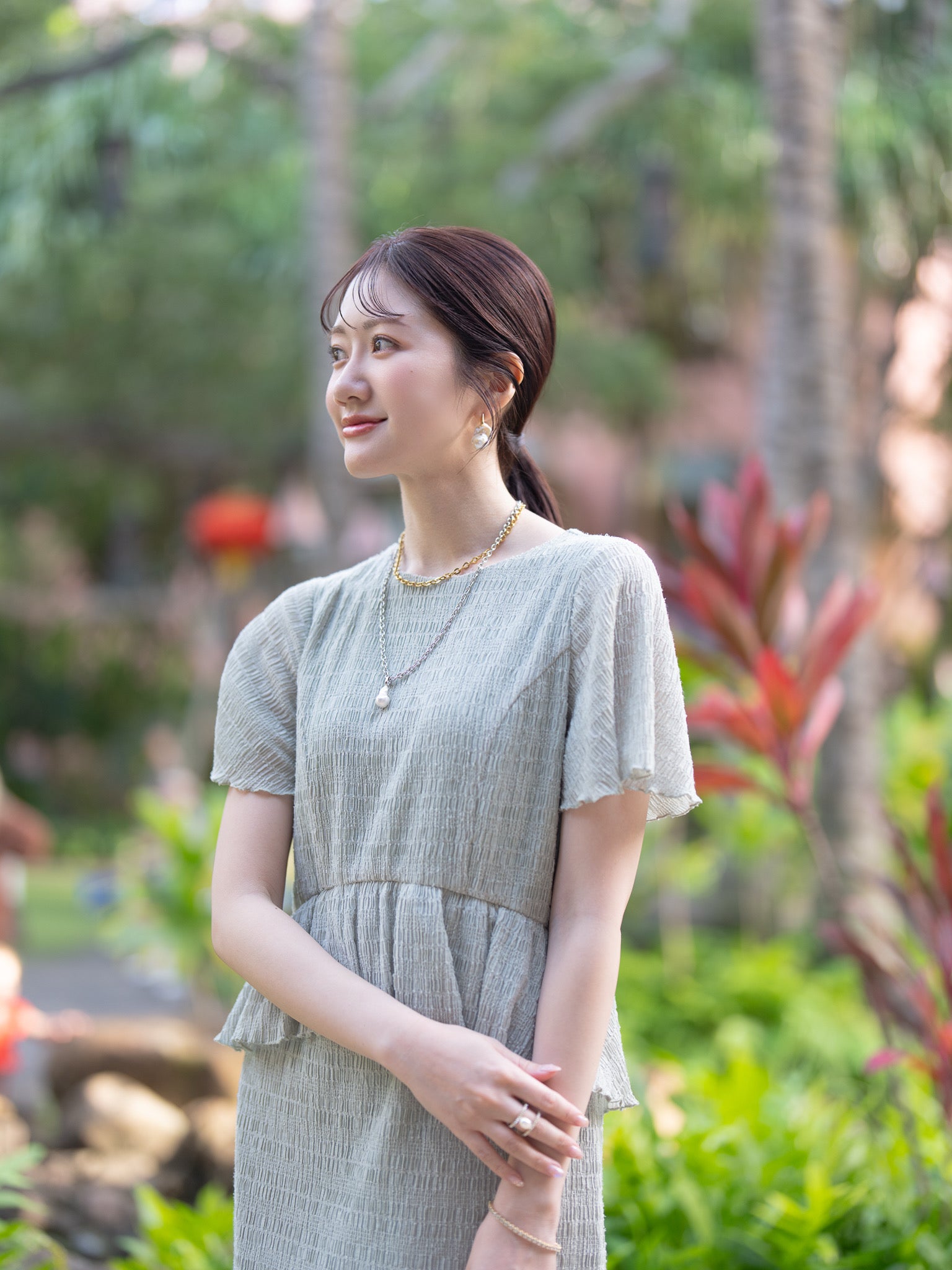 エアリーシャーリングワンピース【リサイクルポリエステル】 – Maison