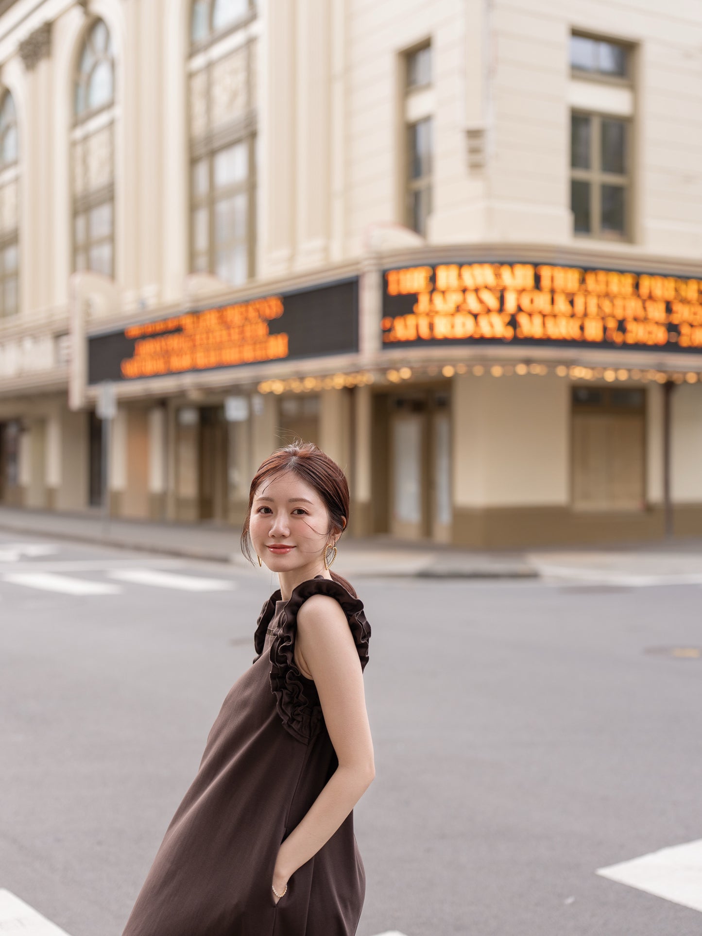 リラックスフリルワンピース【COOLMAX】