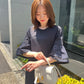 Hashigo Lace Sleeve Dress