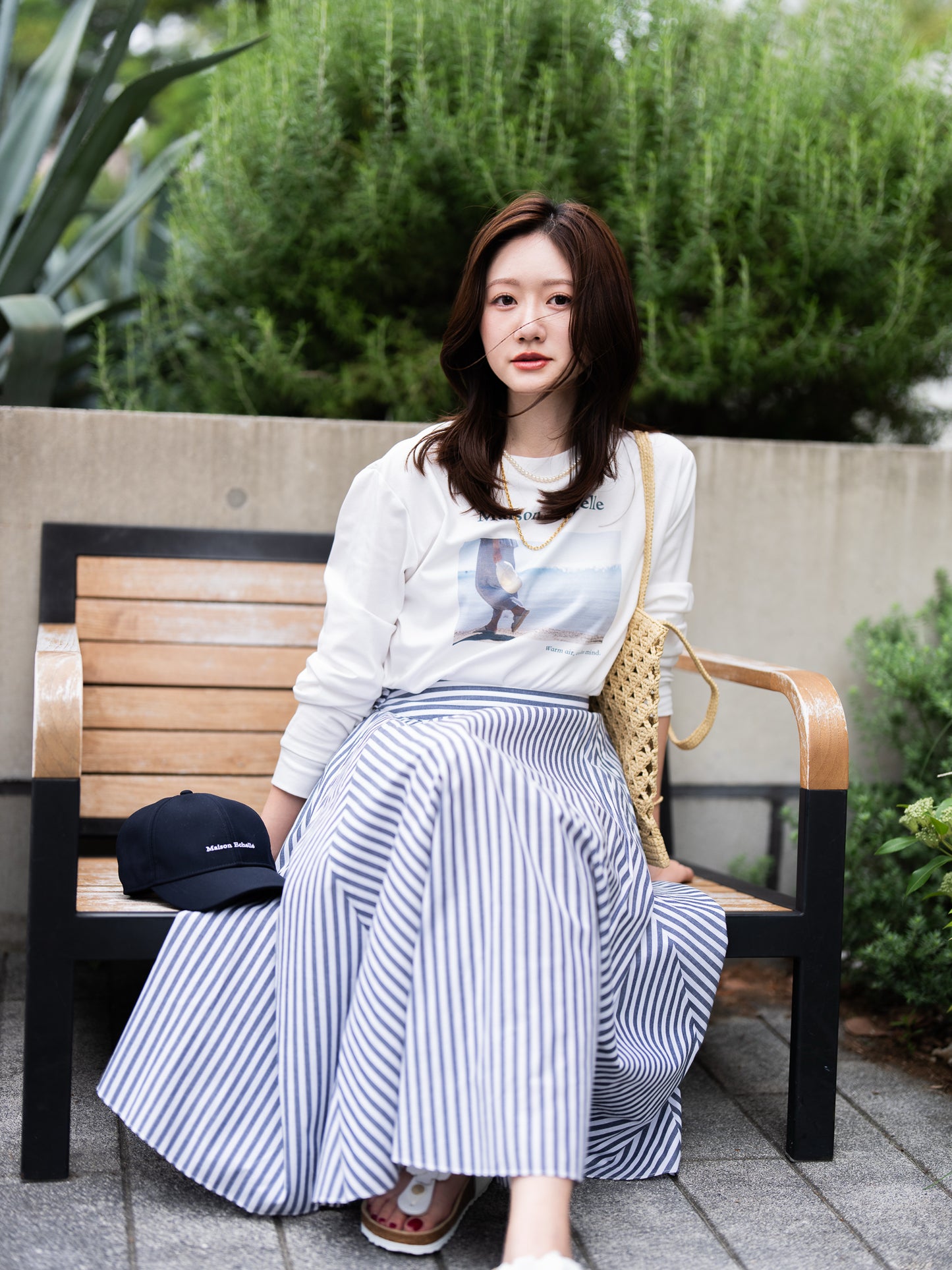 Hawaii Photo Long Tee【COOLMAX®】
