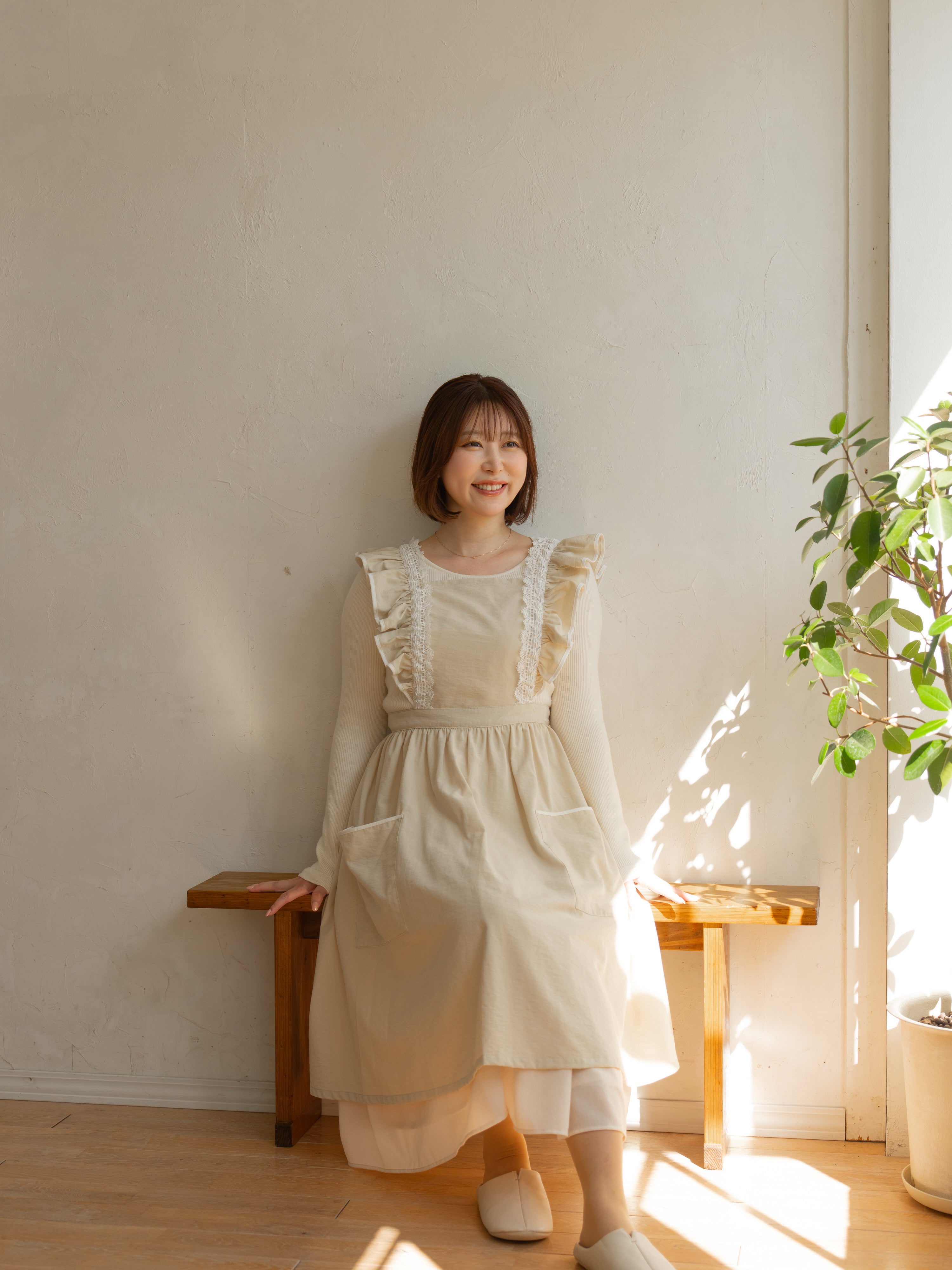 Maison Echelle アミュレット・フリラス エプロン まぁコラボ まあコラボ】Amulette Frillace - アミュレット・フリラス- – Maison