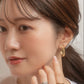 エシェルフープピアス / イヤリング